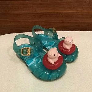 New Mini Melissa Aranha XI Sandals size 6US